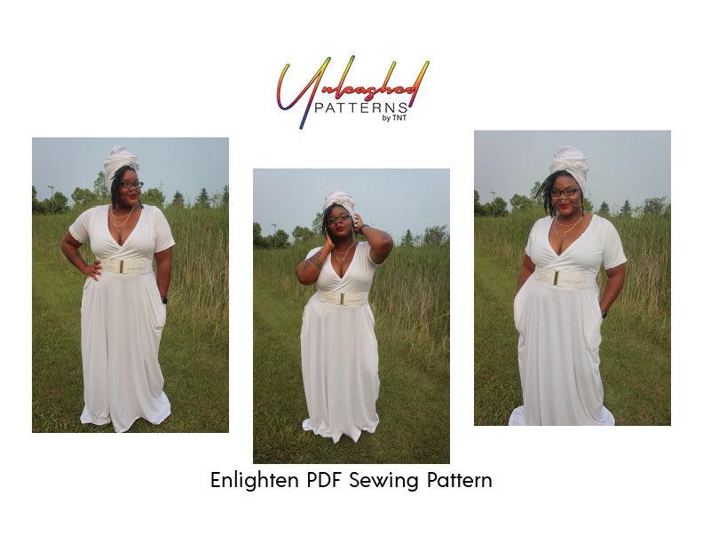 Enlighten: Knee and Maxi Length Dress - Nature's Fabrics