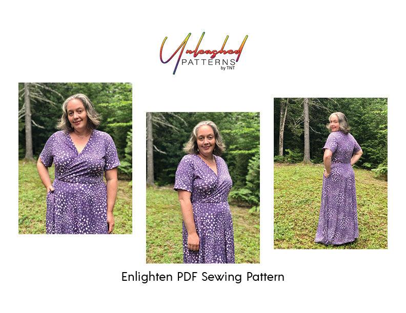 Enlighten: Knee and Maxi Length Dress - Nature's Fabrics