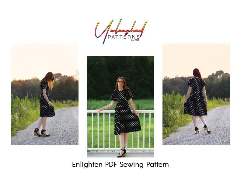 Enlighten: Knee and Maxi Length Dress - Nature's Fabrics