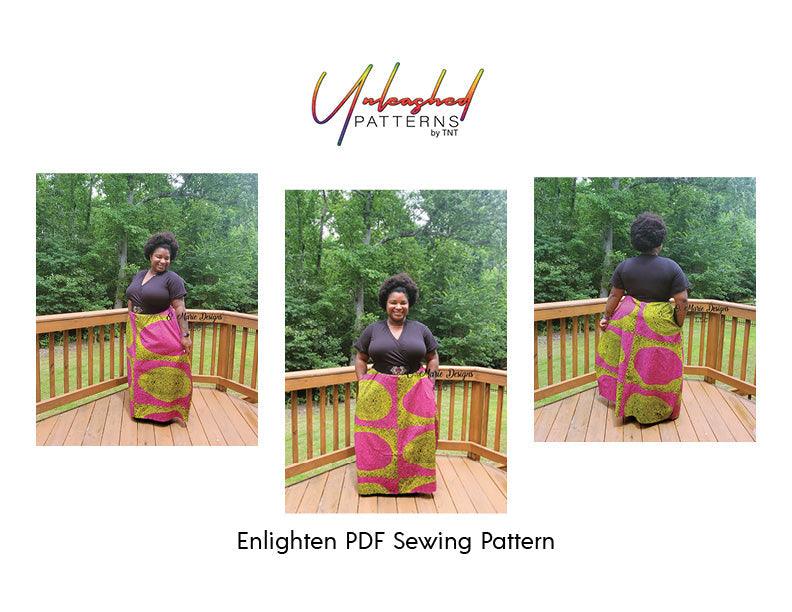 Enlighten: Knee and Maxi Length Dress - Nature's Fabrics