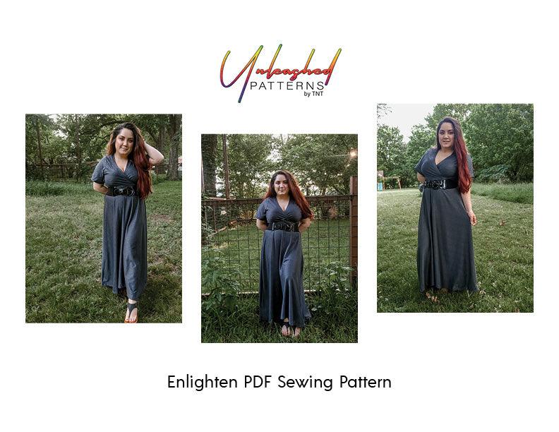 Enlighten: Knee and Maxi Length Dress - Nature's Fabrics