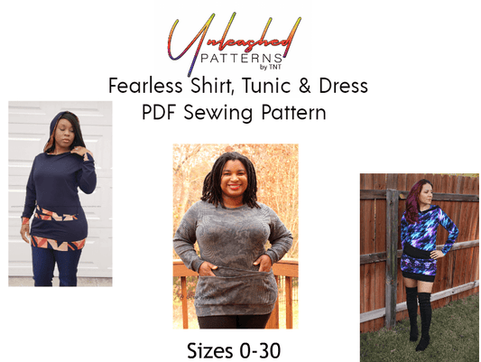Fearless Double Pocket Shirt, Tunic, & Dress - Nature's Fabrics