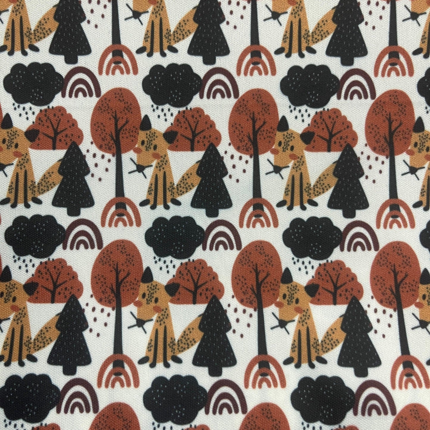 Fox in the Forest 1 mil PUL Fabric- Made in the USA - Nature's Fabrics