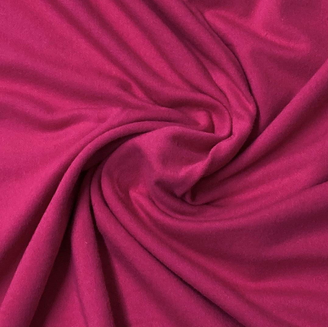 Fuchsia Cotton/Spandex Jersey Fabric - 240 GSM - Nature's Fabrics