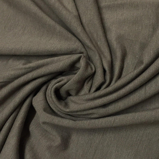 Fungi Hemp Stretch Jersey Fabric - Nature's Fabrics
