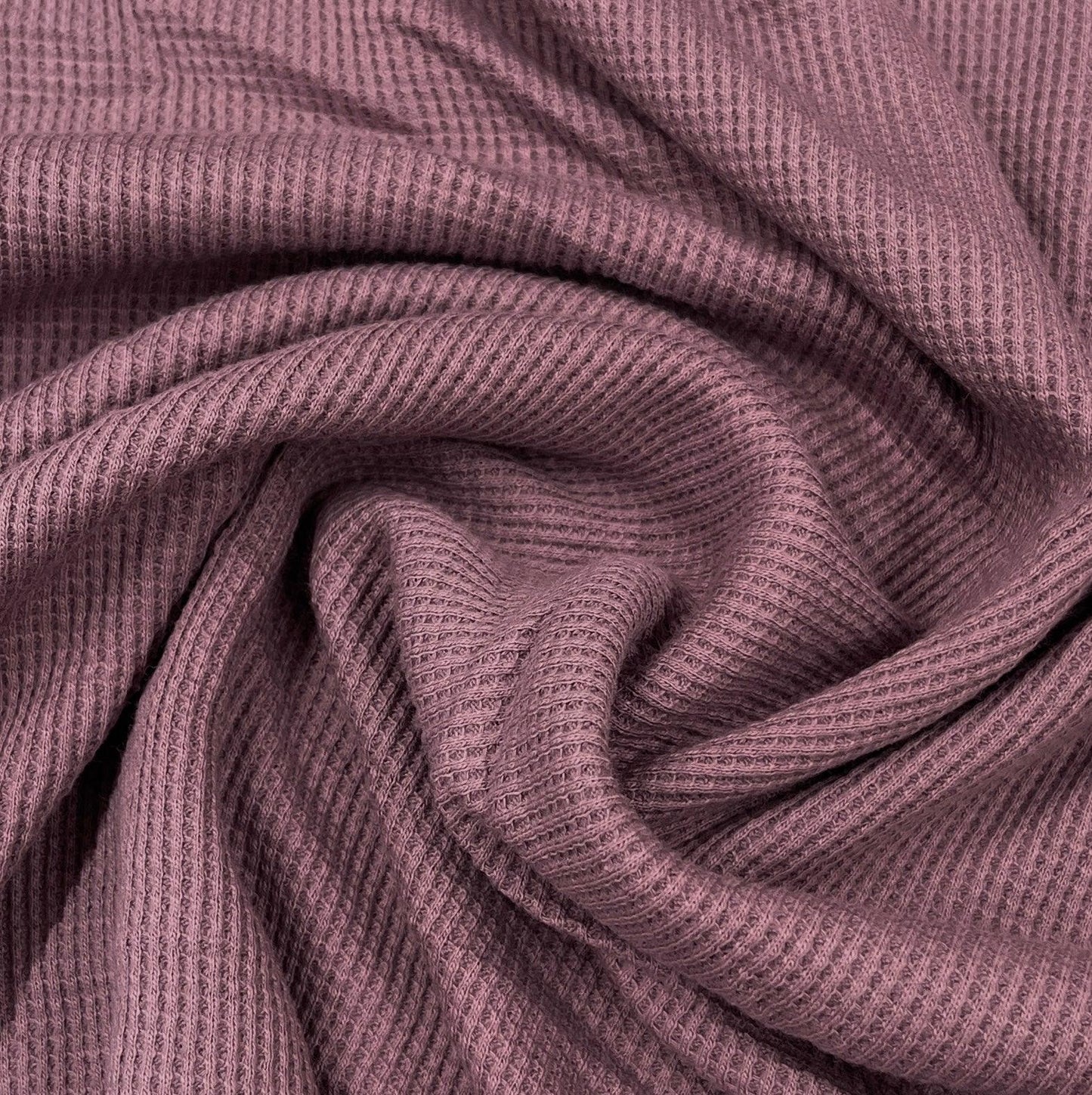 Ginger Organic Cotton Waffle Thermal Fabric - Nature's Fabrics