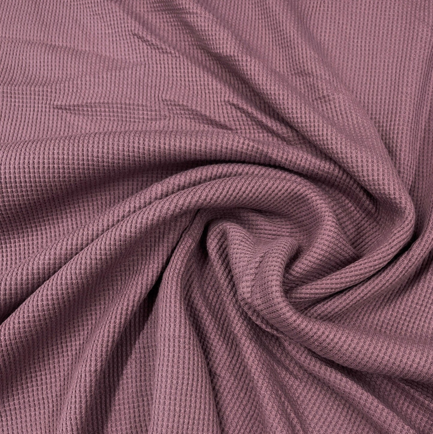 Ginger Organic Cotton Waffle Thermal Fabric - Nature's Fabrics