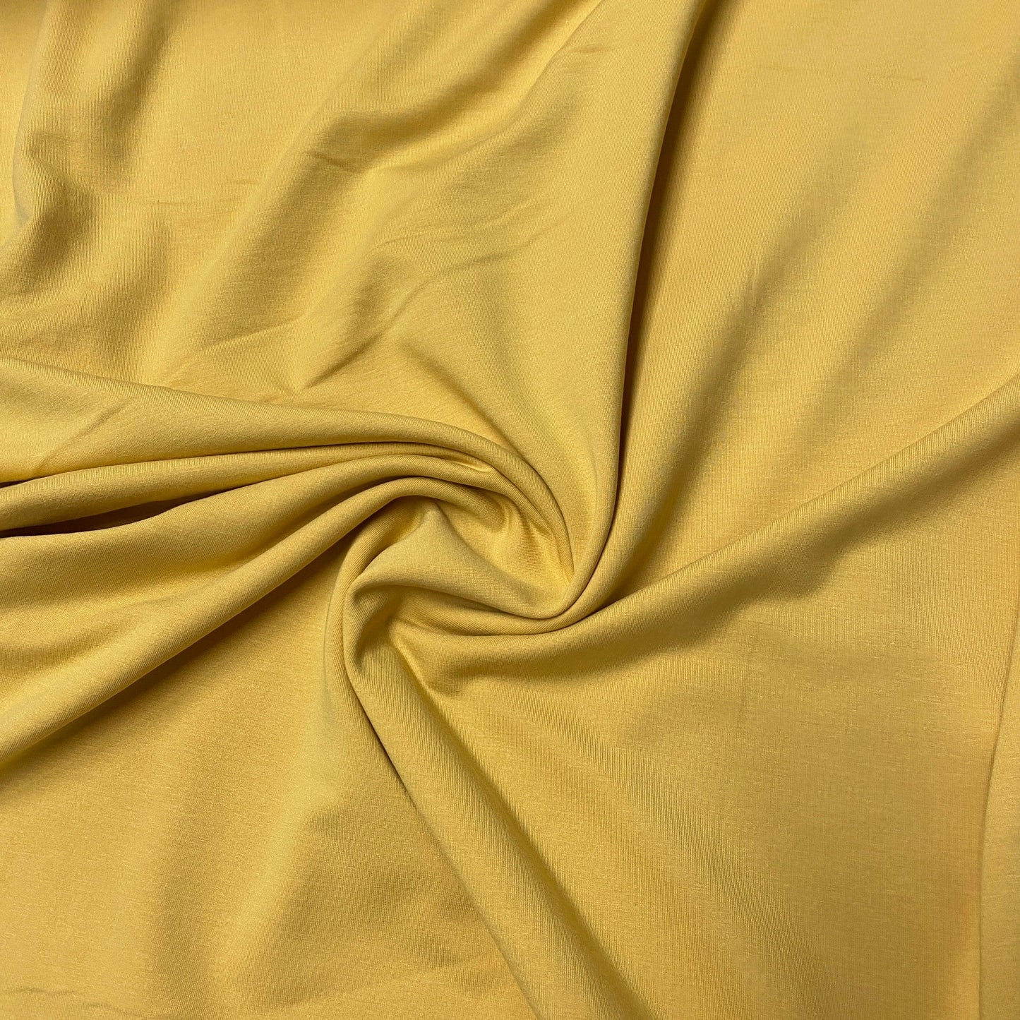 Golden Yellow Bamboo Stretch Fleece Fabric - Nature's Fabrics