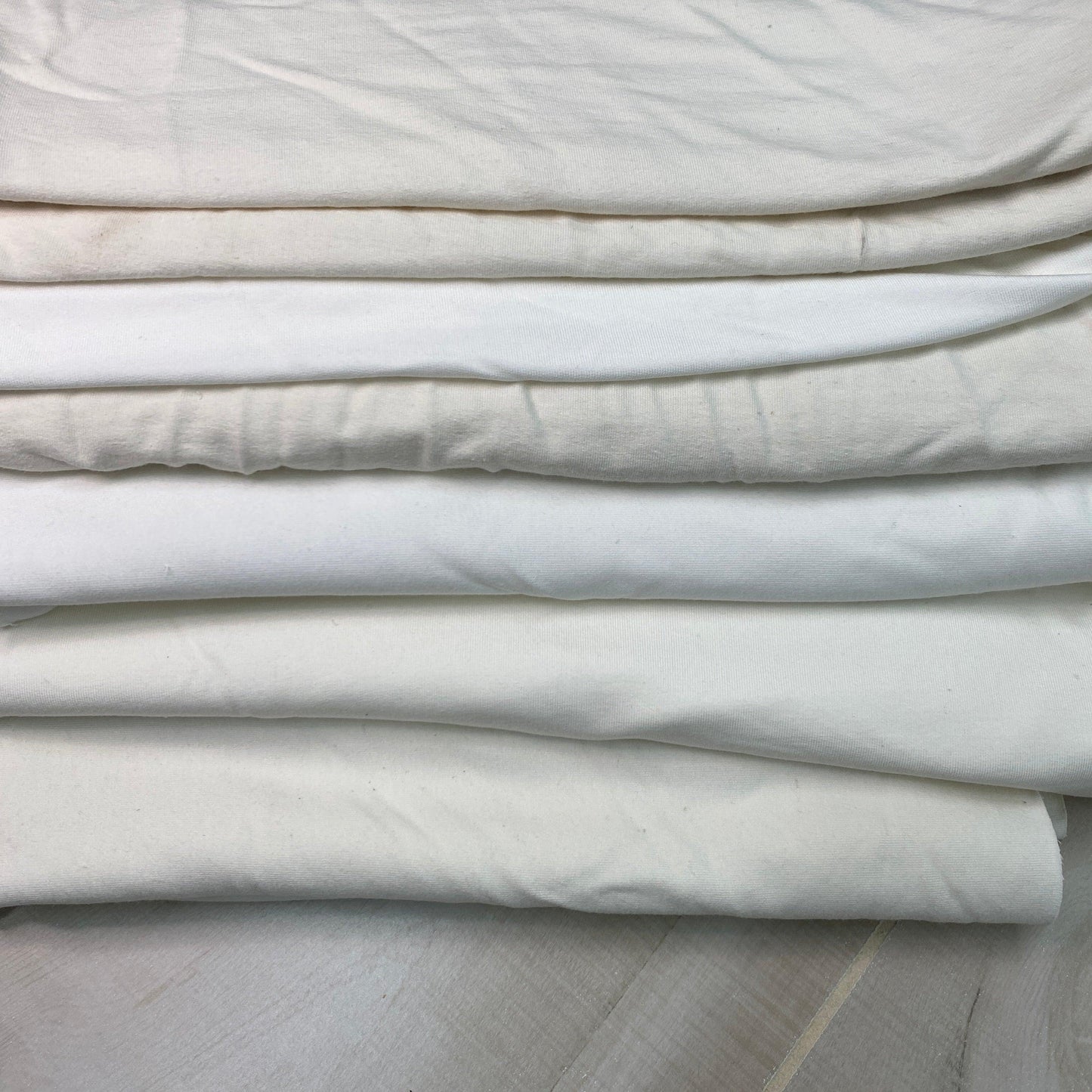 Grab Bag of Bamboo Hemp Stretch Jersey Fabric - Natural - 5 Yards - Nature's Fabrics