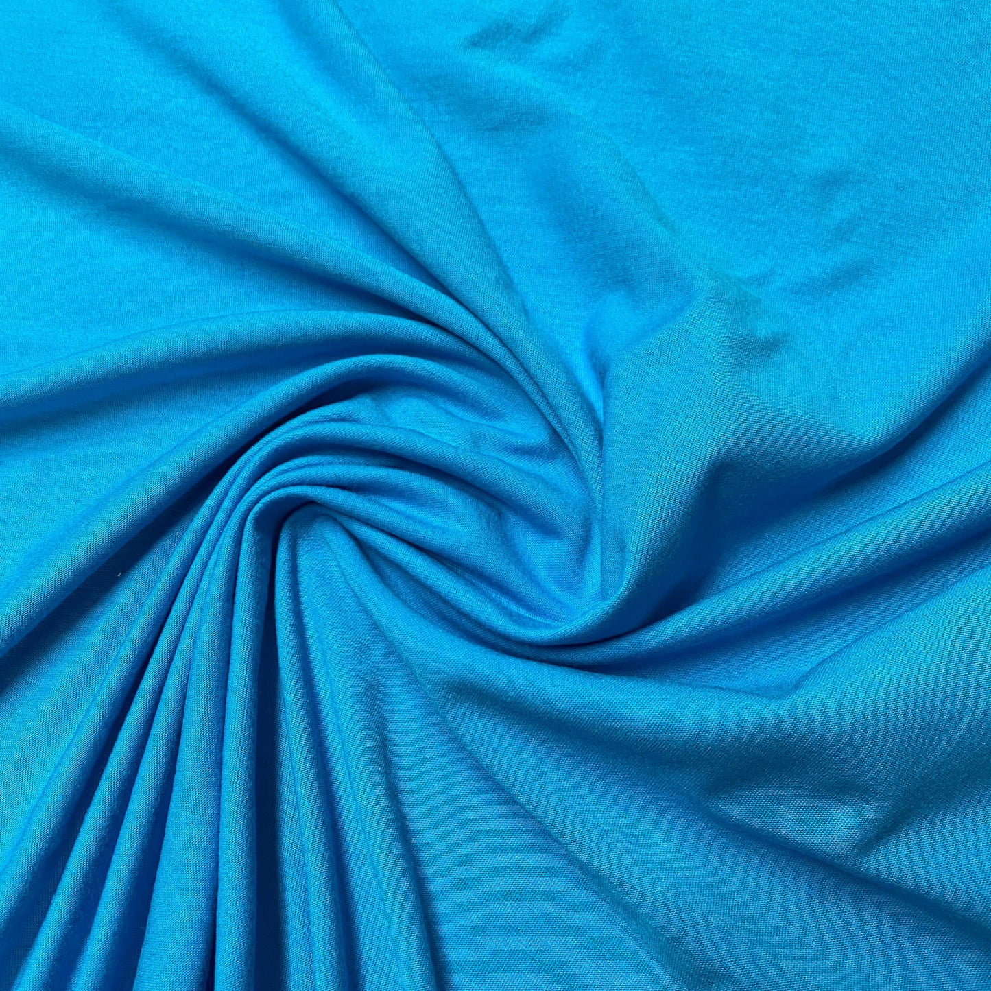 Hot Blue Cotton Jersey Fabric - Nature's Fabrics