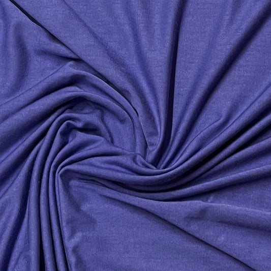 Draped purple natural fabric from Nature's Fabrics