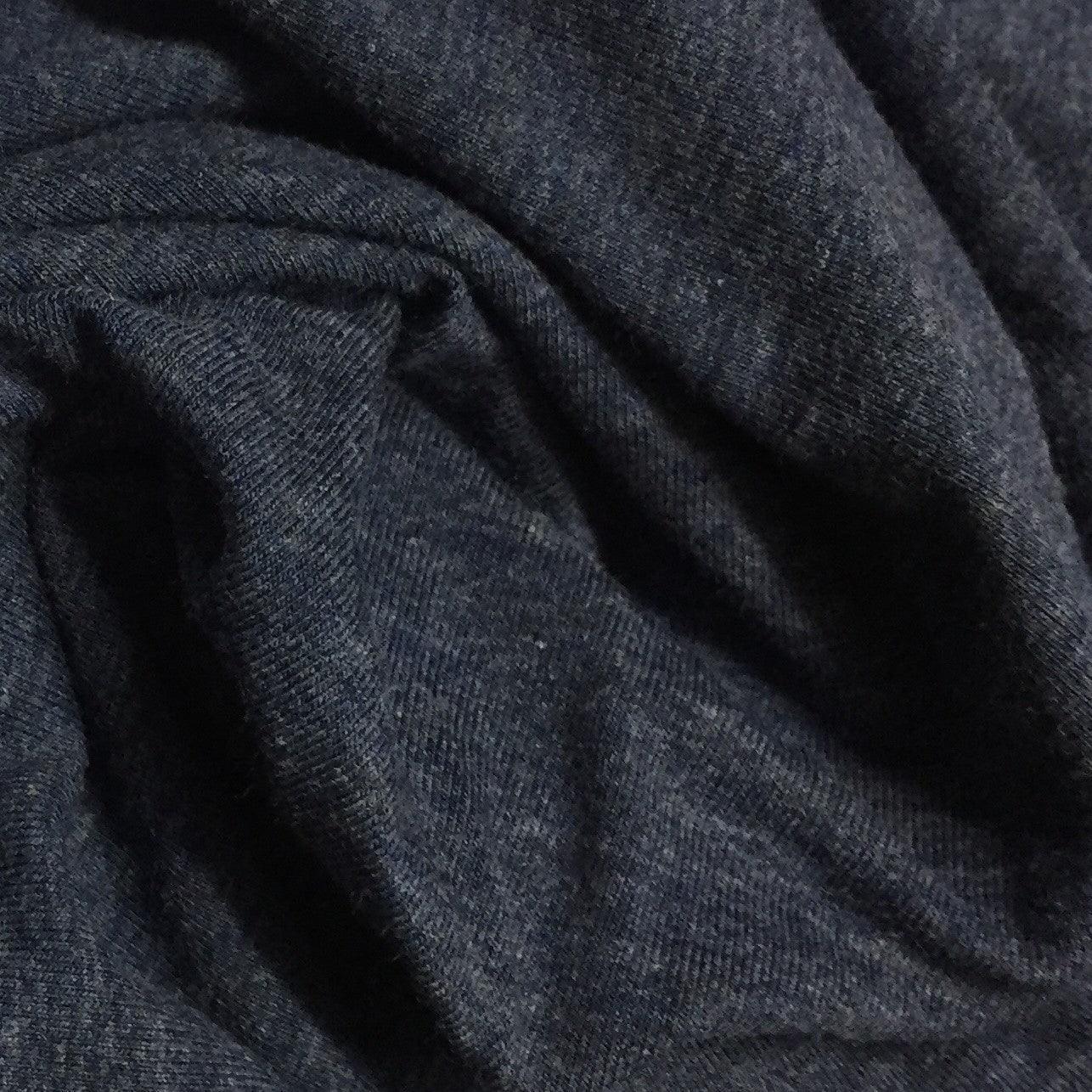 Lake Heather Bamboo/Spandex Rib Knit Fabric - Nature's Fabrics