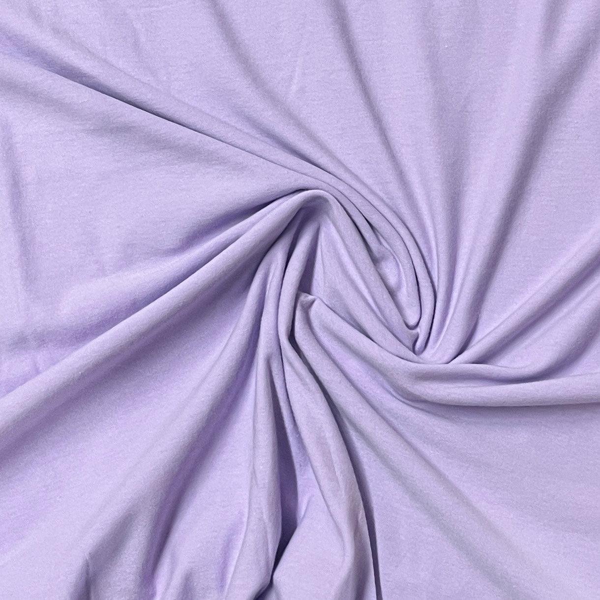 Lavender Cotton/Spandex Jersey Fabric - Main Image