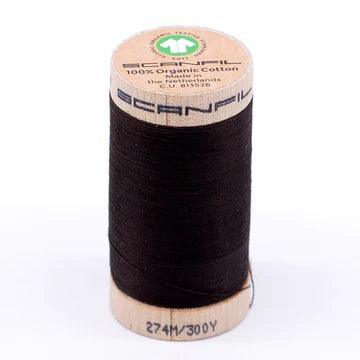Licorice Organic Cotton Sewing Thread-4830 - Nature's Fabrics