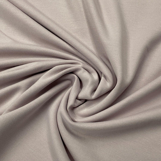 Light Lavender Bamboo Stretch French Terry Fabric - Nature's Fabrics
