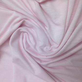 Light Pink Bamboo Stretch French Terry Fabric - Nature's Fabrics