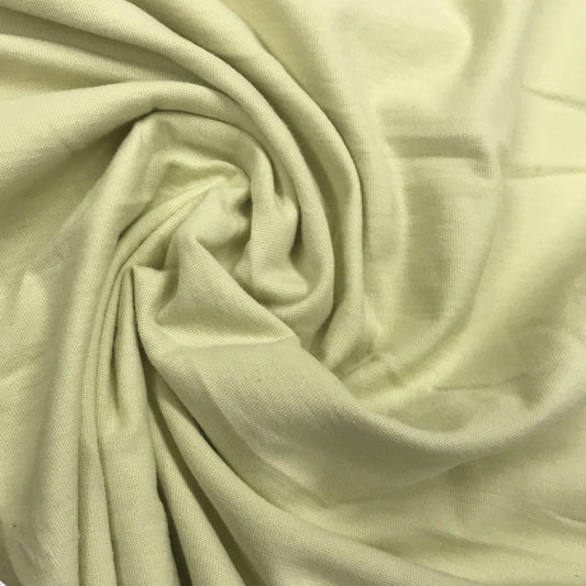Lightest Green Organic Cotton Jersey Fabric - Nature's Fabrics