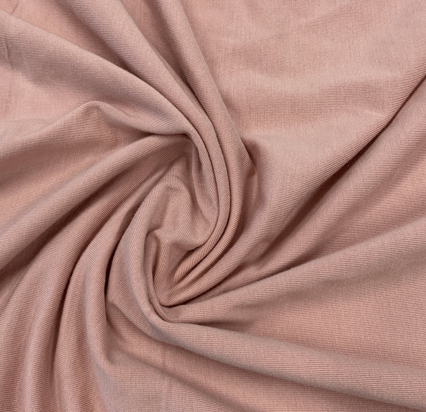 Mellow Rose Bamboo/Spandex Rib Knit Fabric - Nature's Fabrics