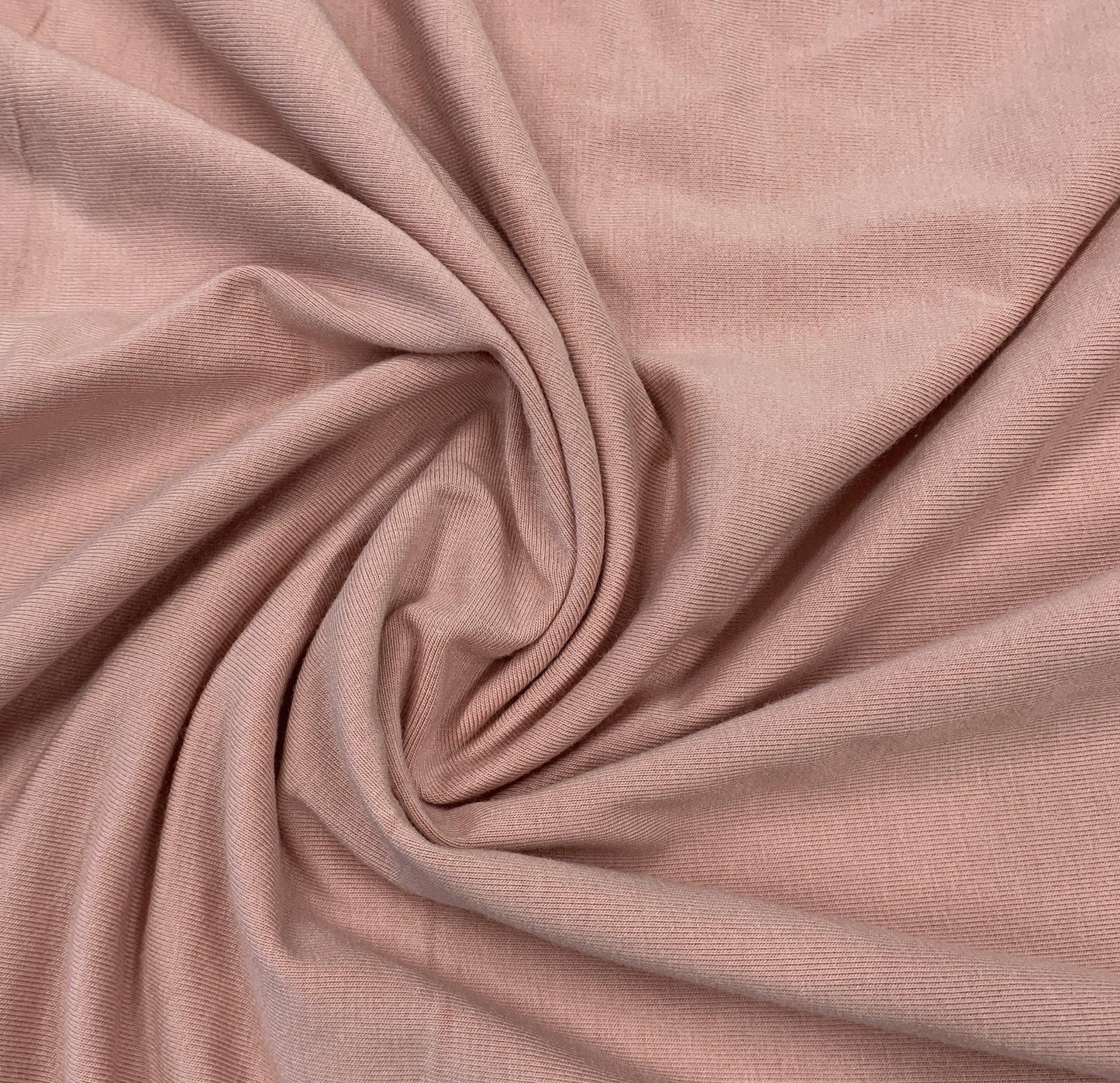 Mellow Rose Bamboo/Spandex Rib Knit Fabric - Nature's Fabrics