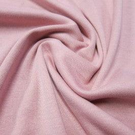Close-up of draped pink natural fabric from Nature's Fabrics