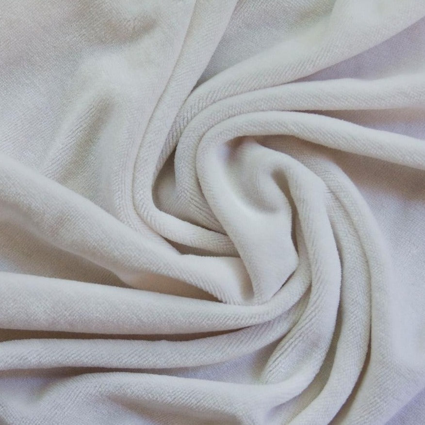 Natural Bamboo Velour Fabric - 280 GSM, $9.91/yd - Rolls - Nature's Fabrics