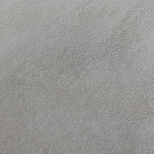 Close-up texture of light grey natural fabric from Nature's Fabrics
