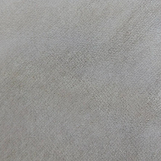 Close-up of Nature's Fabrics premium light grey natural textured fabric.