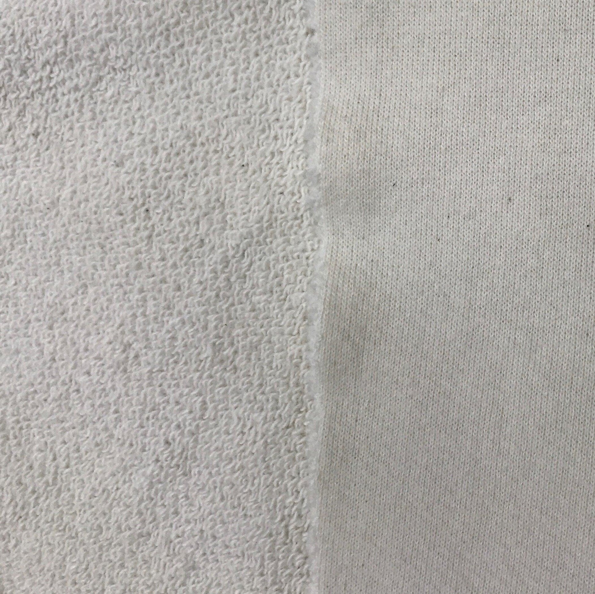 Natural Heavy Organic Cotton French Terry Fabric - Grown in the USA, $16.50/yd - Rolls - Nature's Fabrics