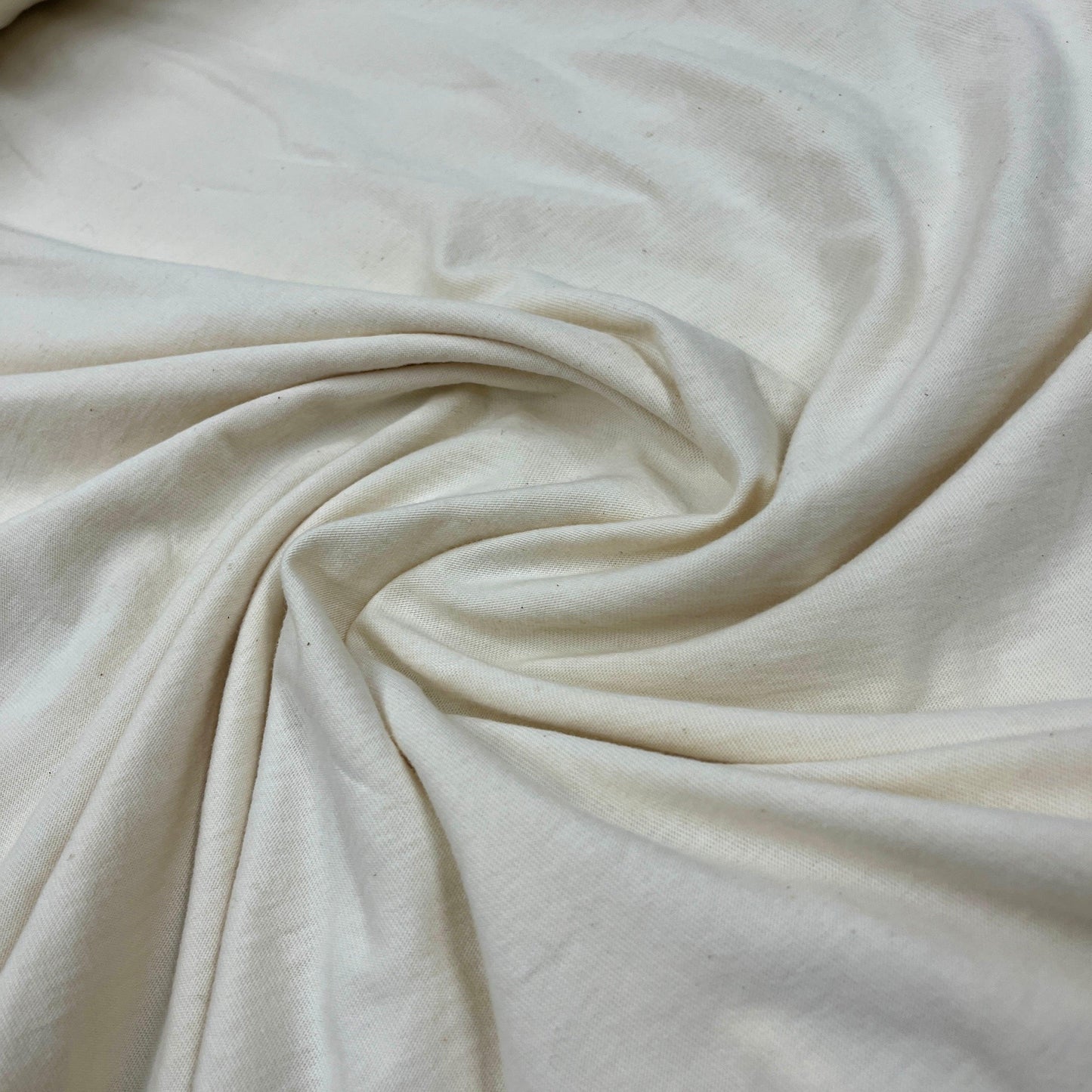 Natural Organic Cotton Jersey Fabric - 250 GSM - Grown in the USA - Nature's Fabrics
