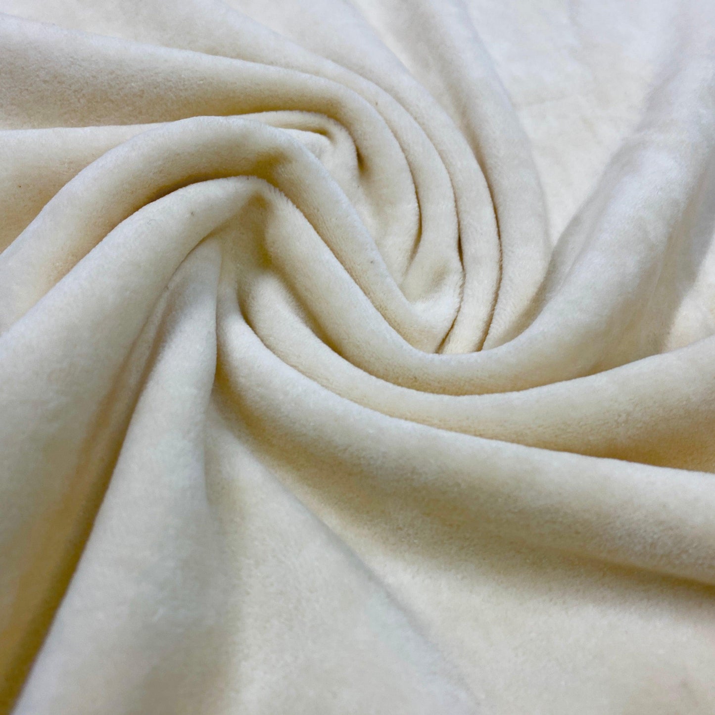 Natural Organic Cotton Velour Fabric - Made in the USA - Nature's Fabrics
