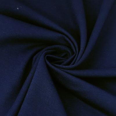 Navy Tencel/Spandex Jersey Fabric-265 gsm - Nature's Fabrics