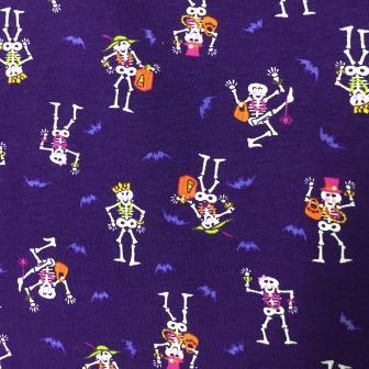 Nellie Skellie on Cotton/Spandex Jersey Fabric - Nature's Fabrics