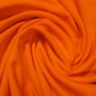 Orange Cotton Interlock Fabric - Nature's Fabrics