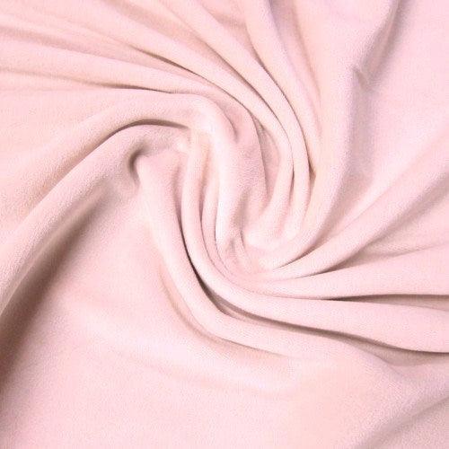 Peach Cotton Velour Fabric - Nature's Fabrics