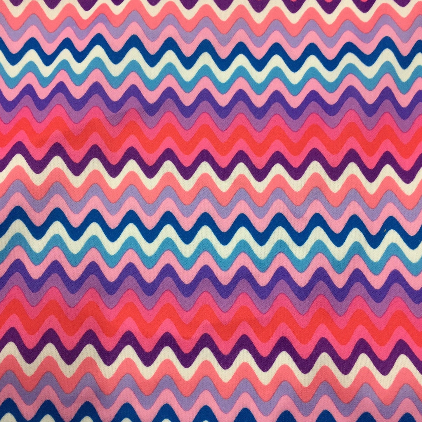 Pink Chevron 1 mil PUL Fabric - Made in the USA - Nature's Fabrics