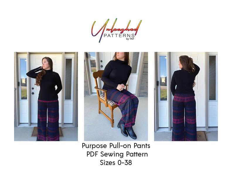 Purpose Pull-On Pants - Nature's Fabrics