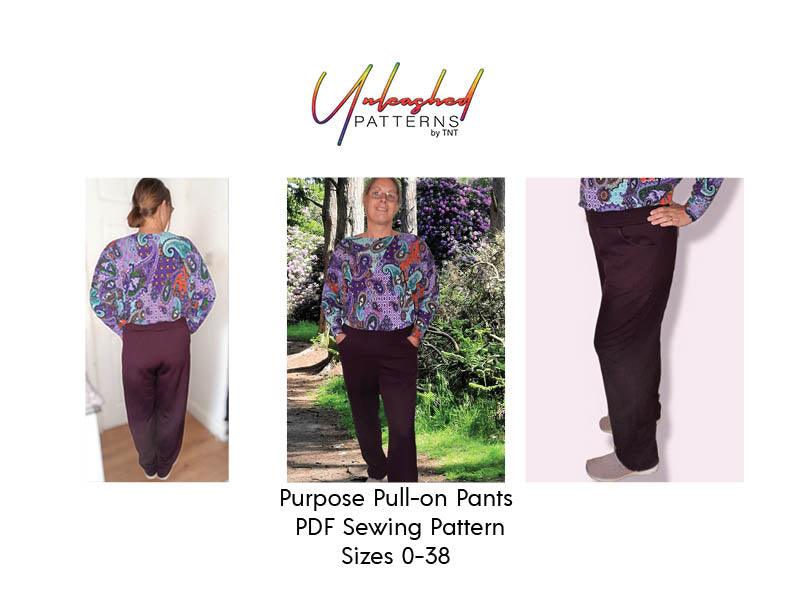 Purpose Pull-On Pants - Nature's Fabrics