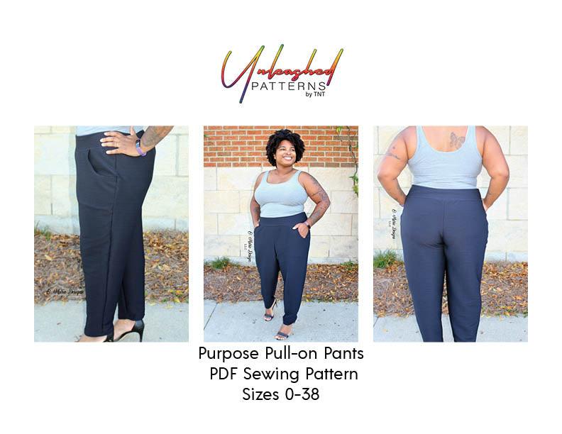 Purpose Pull-On Pants - Nature's Fabrics