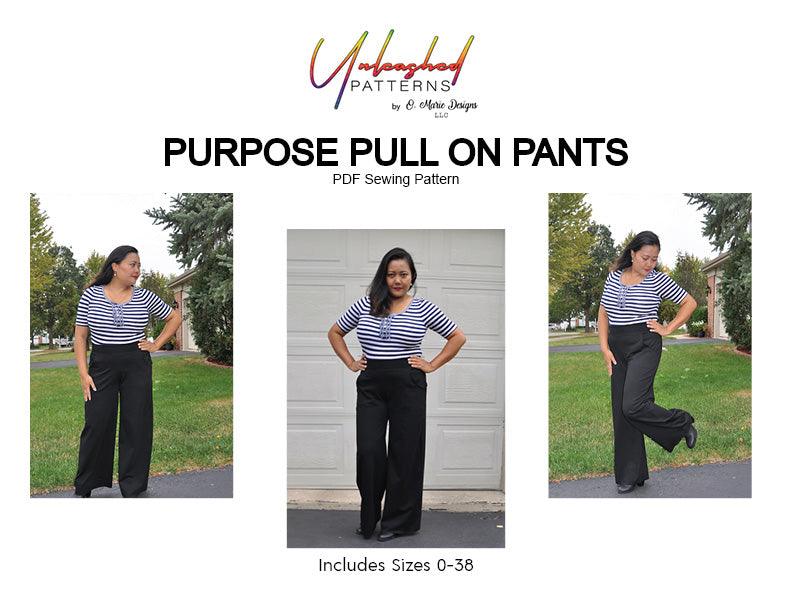 Purpose Pull-On Pants - Nature's Fabrics
