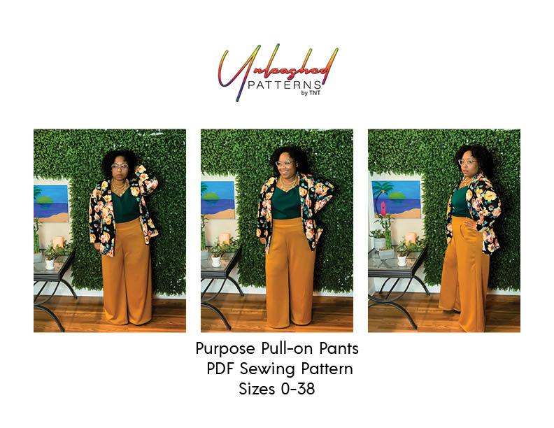 Purpose Pull-On Pants - Nature's Fabrics