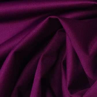 Deep purple draped premium natural fabric from Nature's Fabrics