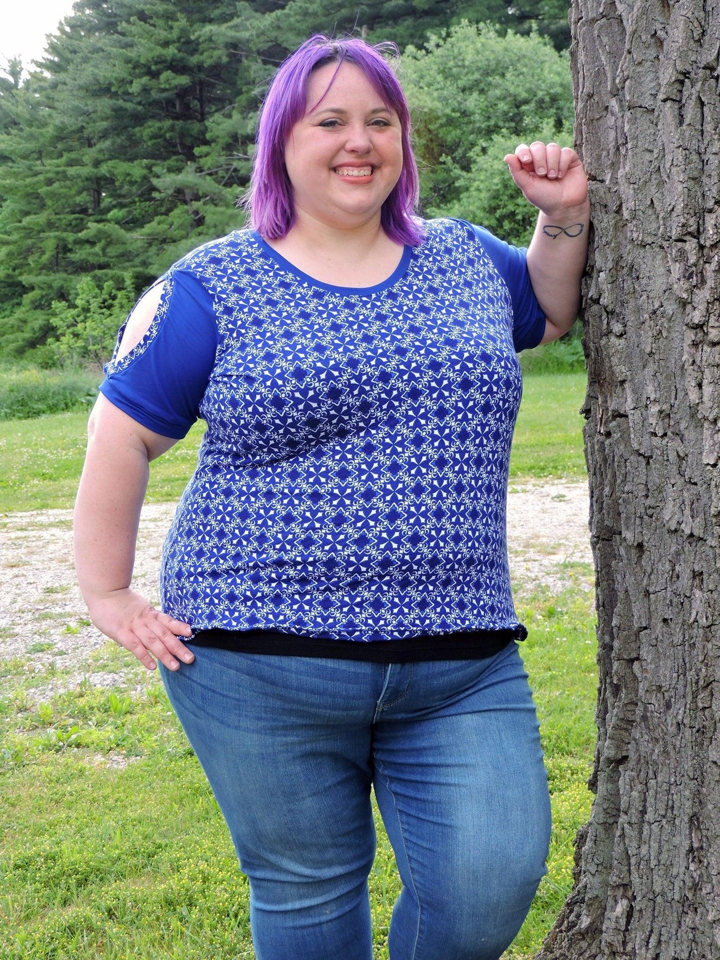 Renew Crossover Sleeve Top and Tunic - Nature's Fabrics
