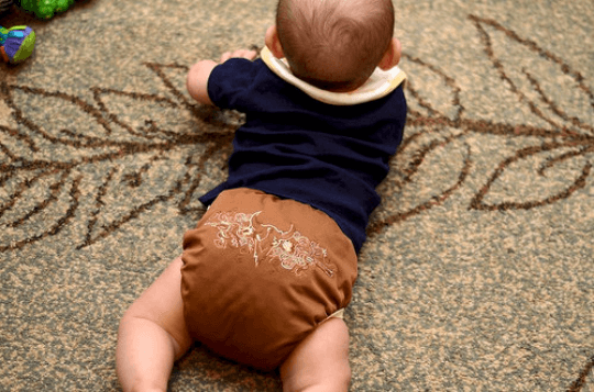 Rocket Bottoms Twist One Size Cloth Diaper Digital Sewing Pattern - Nature's Fabrics