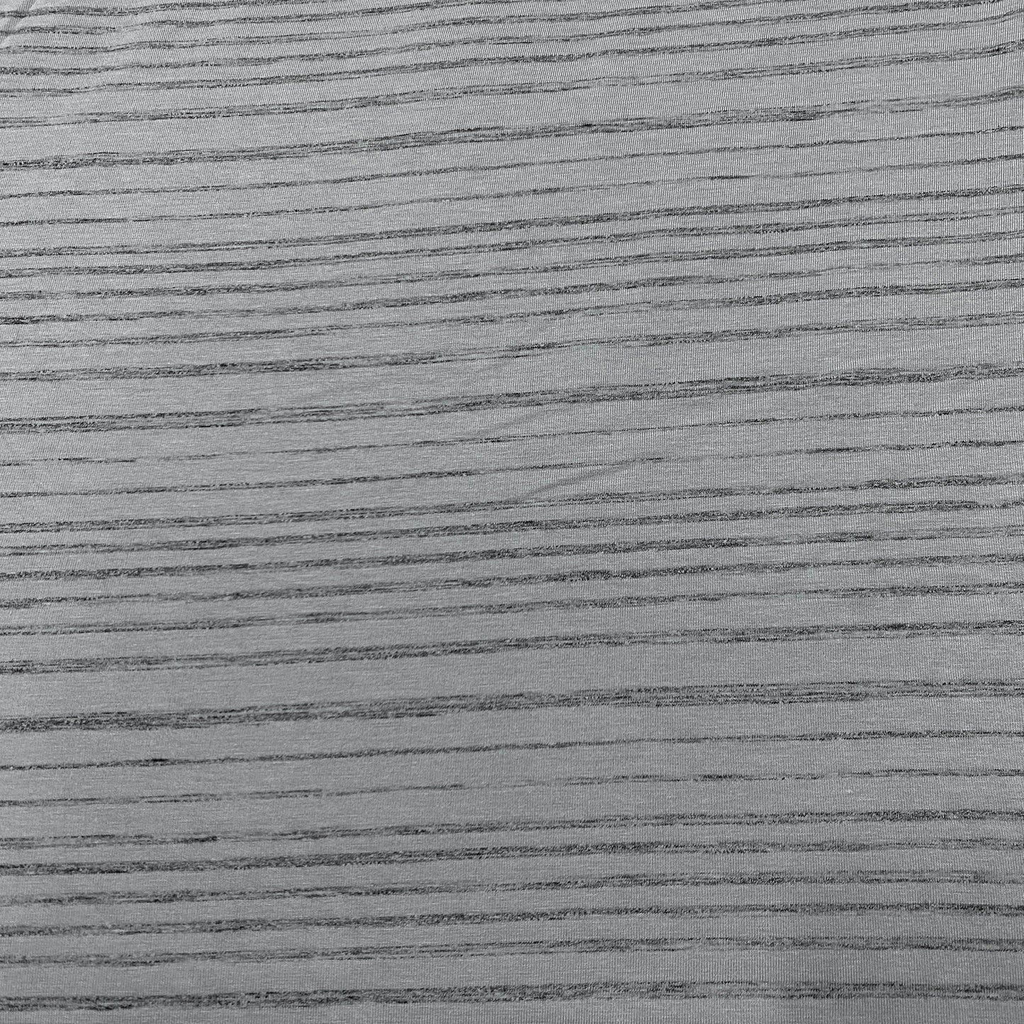 Slate Blue and Gray Stripes on Bamboo/Spandex Jersey Fabric - Nature's Fabrics