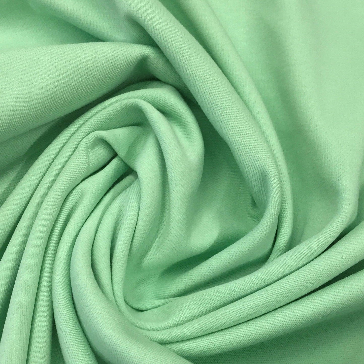 Spring Green Cotton Interlock