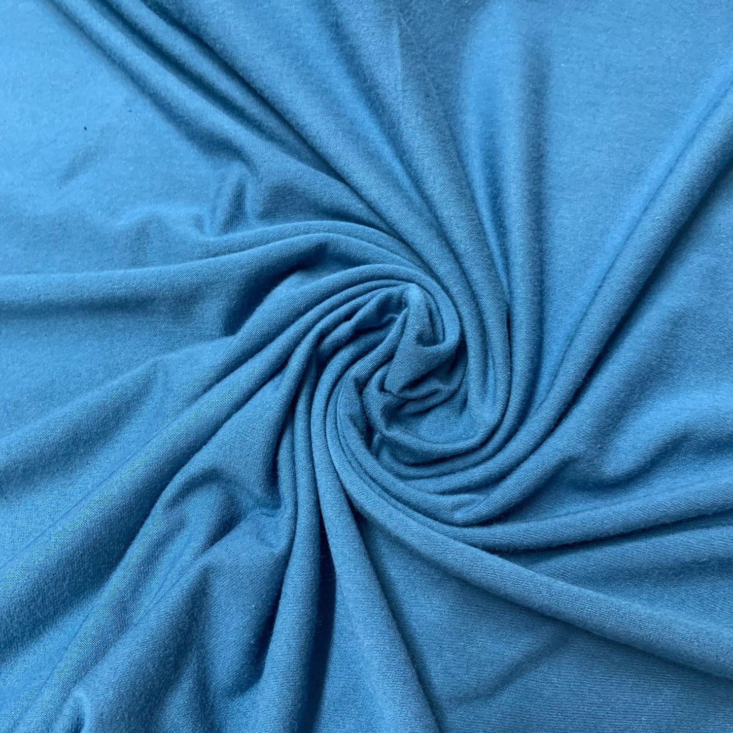 Swirled blue premium natural fabric from Nature's Fabrics