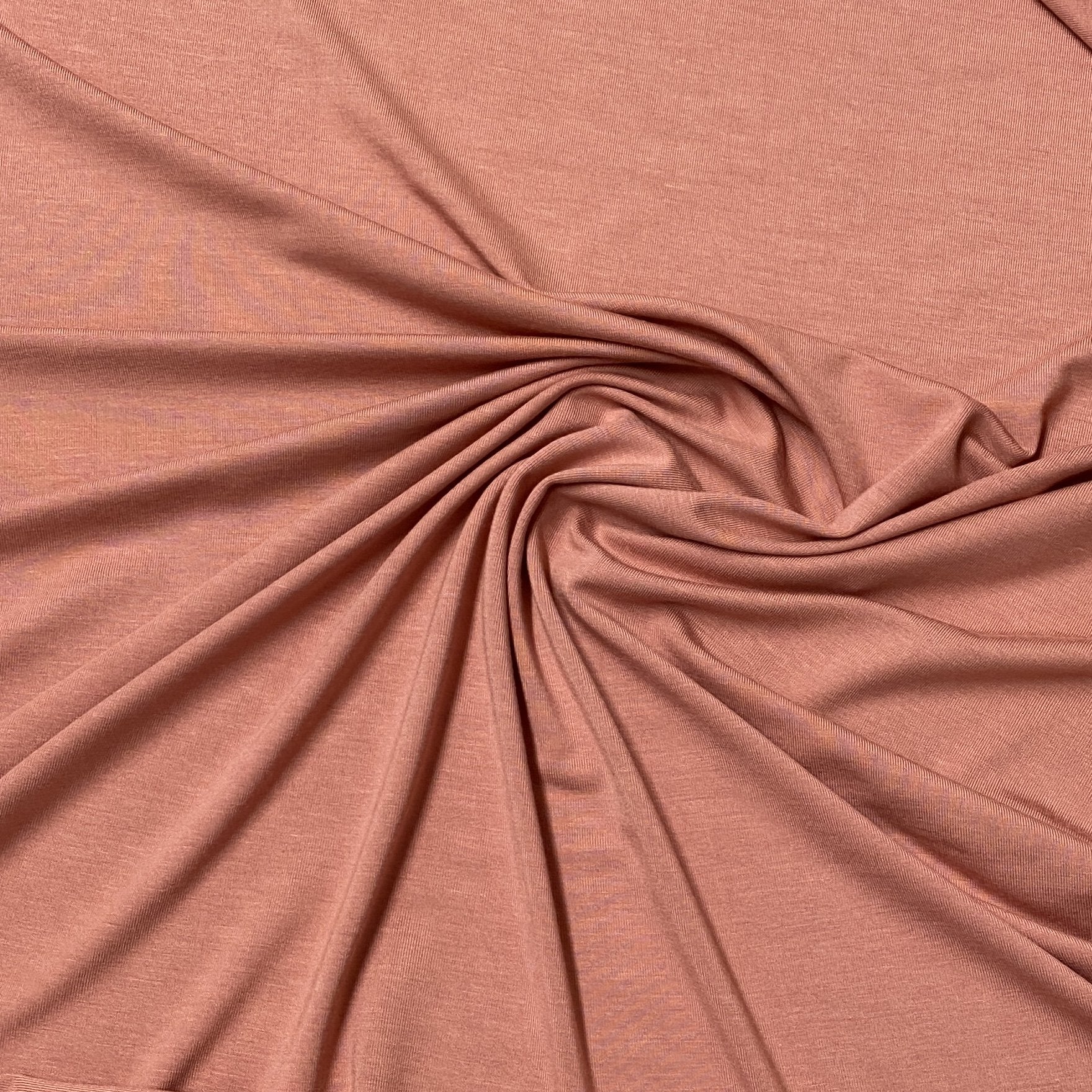 Terra Cotta Bamboo/Spandex Jersey Fabric - 250 GSM by Telio - Nature's Fabrics