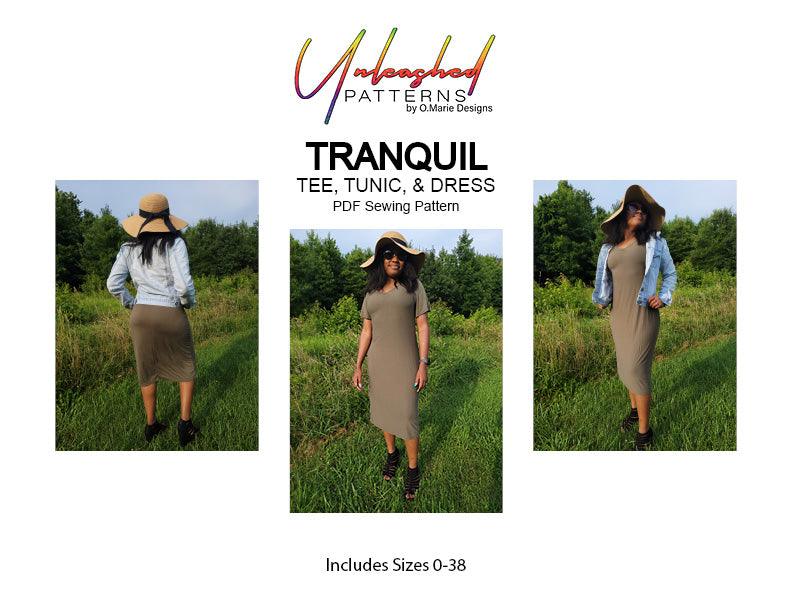 Tranquil Tee, Tunic, & Dress - Nature's Fabrics