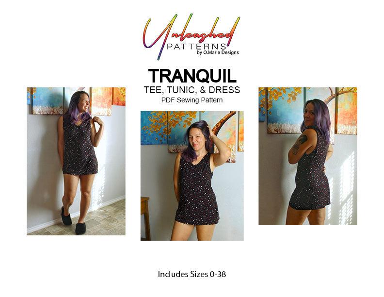 Tranquil Tee, Tunic, & Dress - Nature's Fabrics