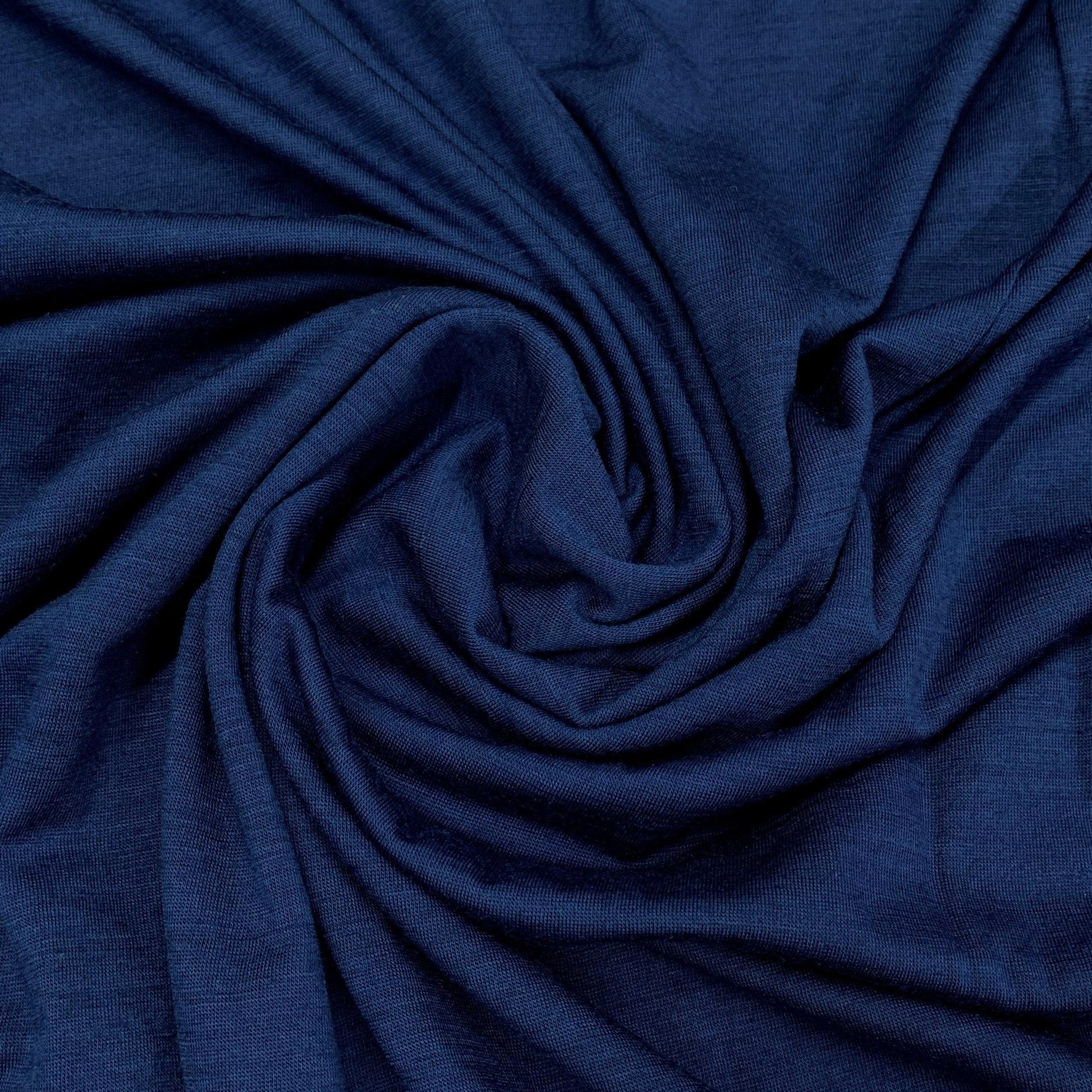 Twilight Superfine Merino Wool Jersey Fabric - Nature's Fabrics